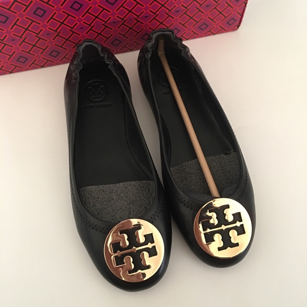 Tory Burch Minnie travel ballet flat NIB